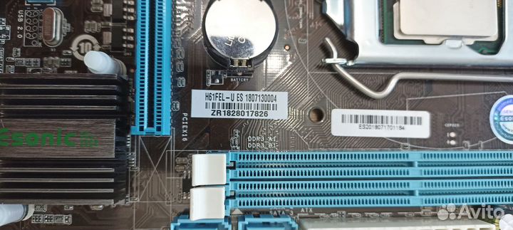 LGA1155 Esonic H61FEL+ Intel Core i3-2120