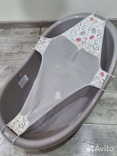 Детская ванночка бу с гамаком