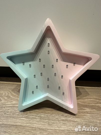 Светильник звезда