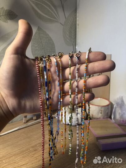 Чокеры из бисера