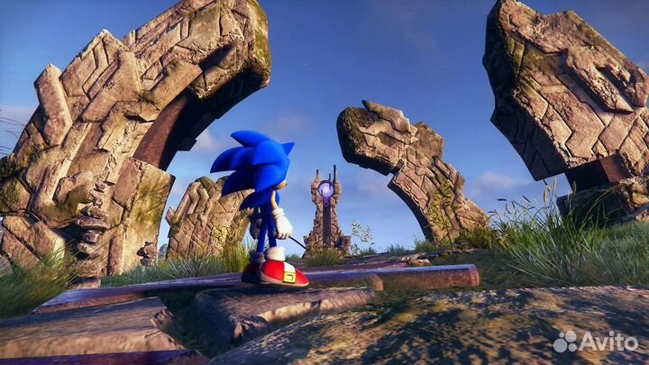 Sonic Frontiers диск игра ps4 / ps5