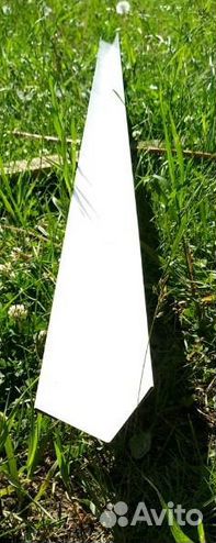 Угол внутр. металл белый 2,5 м. Доборный элемент