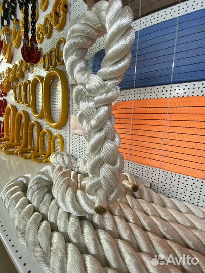 Рывковый канат полиамидный 64 мм на 57 тонн