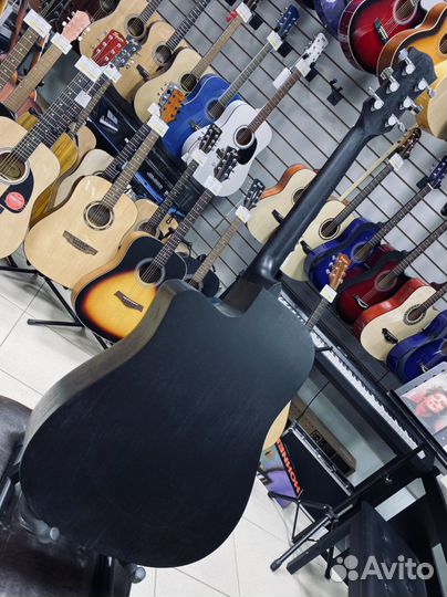 Гитара flight D-155C MAH BK