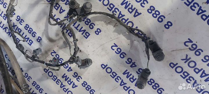 Проводка заднего бампера на Volkswagen Phaeton