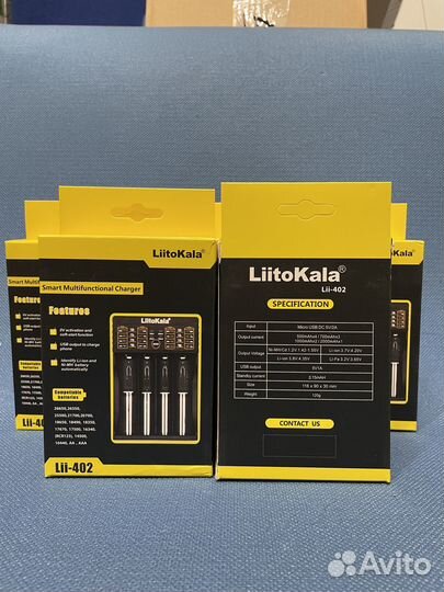 Зарядное устройство LiitoKala Lii-402