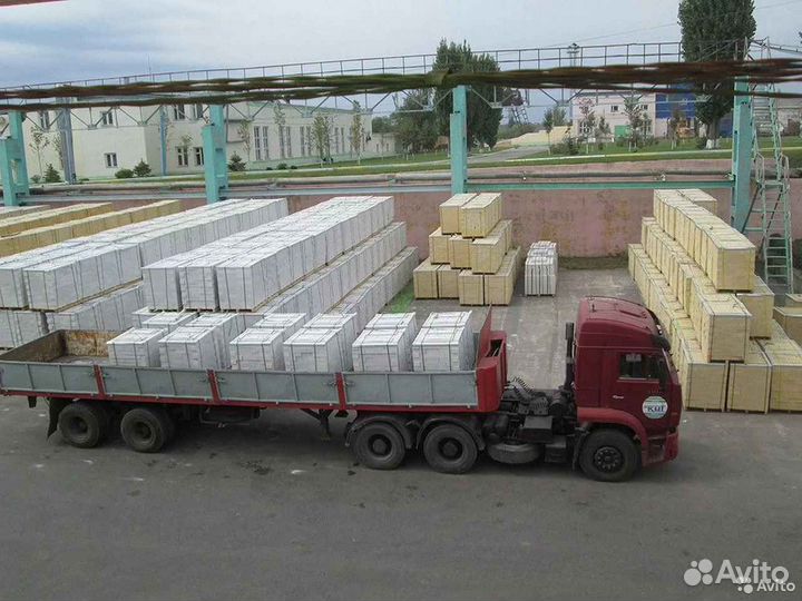 Газоблоки с завода от 10 м3