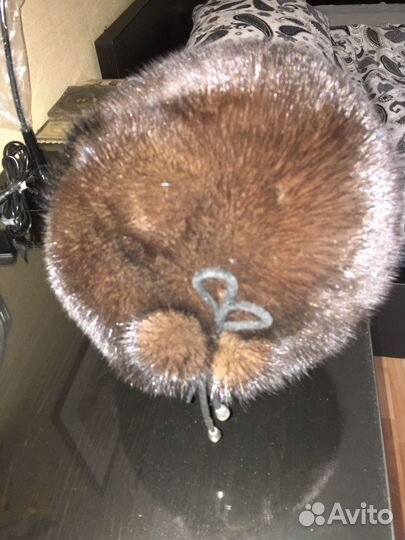 Берет норковый