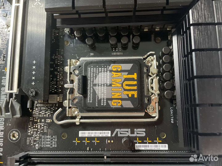 Материнская плата asus TUF gaming B760M-plus D4