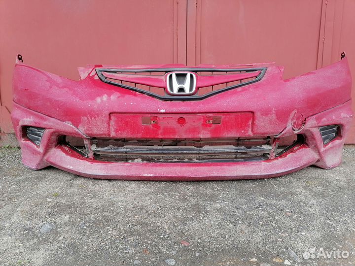 Бампер передний хонда фит