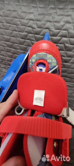 Коньки детские раздвижные 30-33