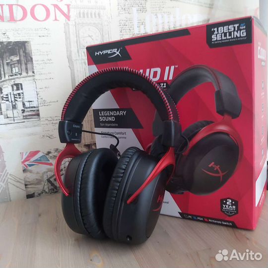 Игровые наушники Hyperx Cloud 2 Wireless
