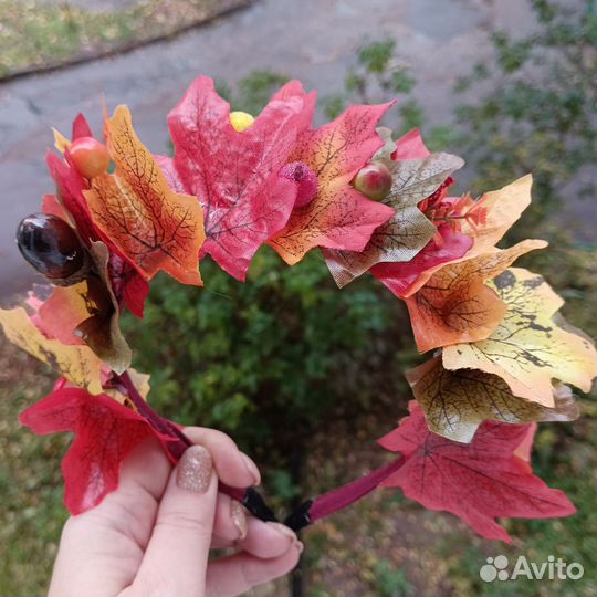 Ободок на праздник Осени