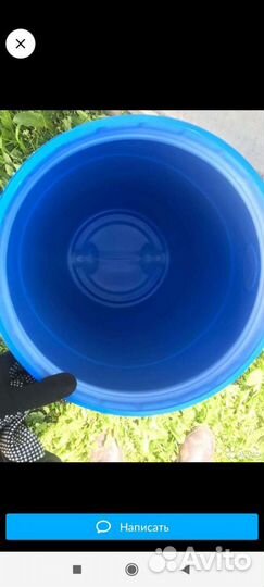 Бочки пластиковые бу от 35- 260л