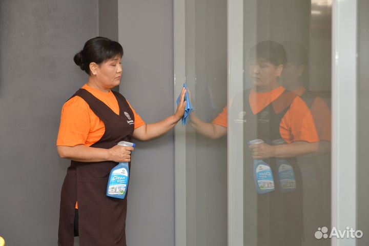 Уборка офисов, помещений, склада, магазина, школ