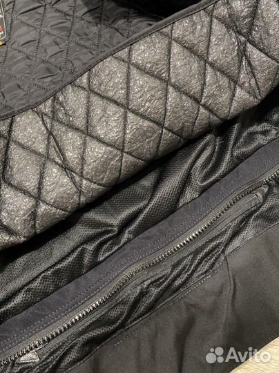 Мотокуртка кожаная мужская 52