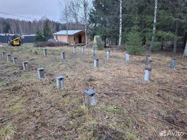 Монтаж железобетонных свай