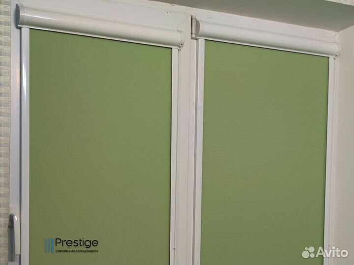 Рулонные, кассетные шторы с направляющими