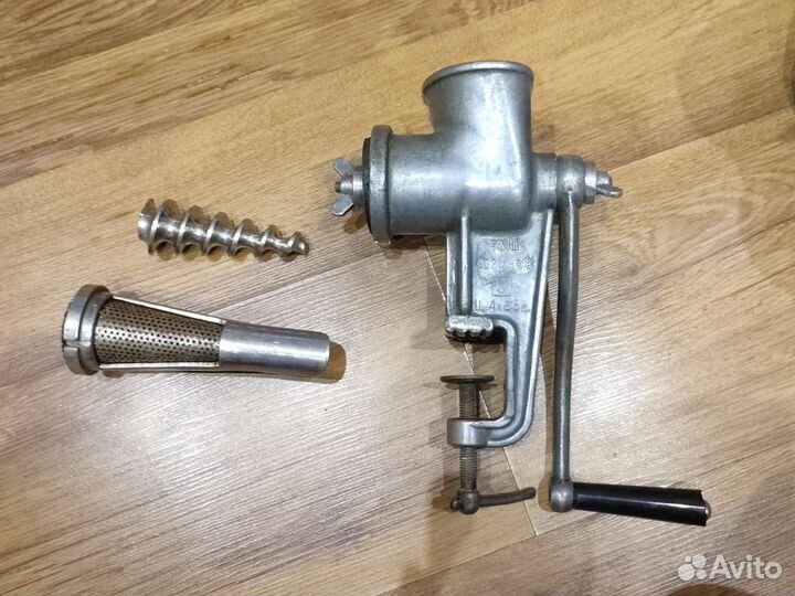 Мясорубка- соковыжималка механическая, СССР