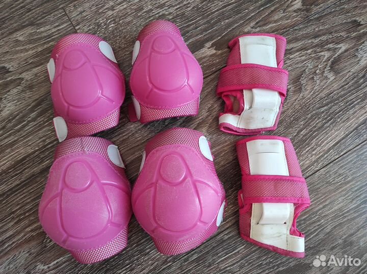 Роликовые коньки детские с защитой