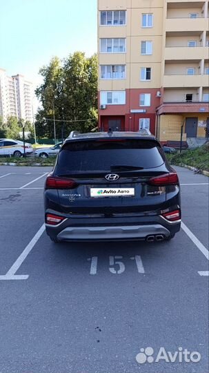 Hyundai Santa Fe 2.2 AT, 2020, 137 000 км