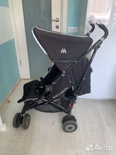 Коляска трость maclaren techno xt black