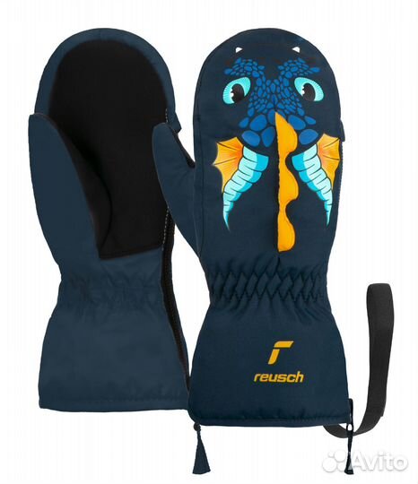 III) Варежки детские reusch Sweety Mitten Dragon