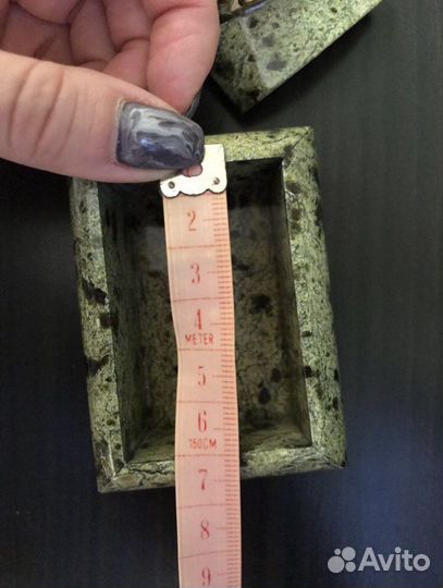 Шкатулка из малахита