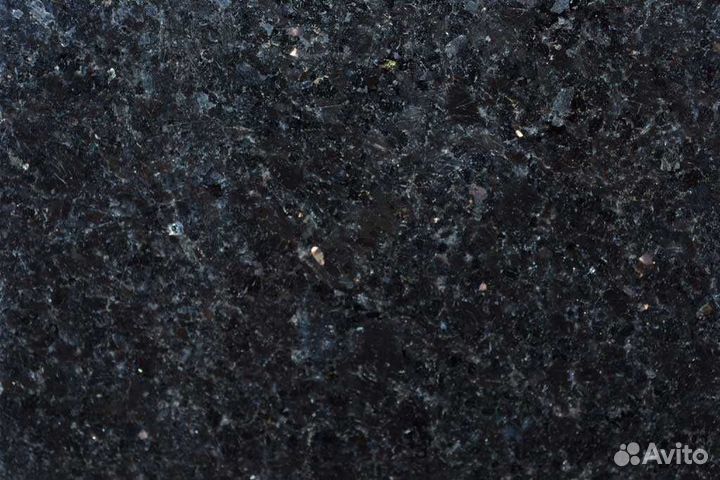 Плитка облицовочная из гранита Габбро черная