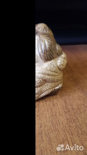 Славянский оберег с камнем Аметист