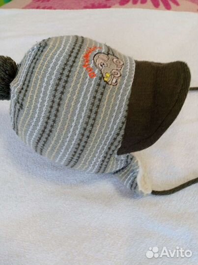 Шапка + шарф для мальчика