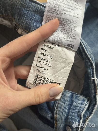 Джинсы lee daren премиум