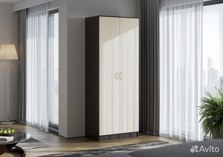 Ронда Шкафы Двухстворчатые венге