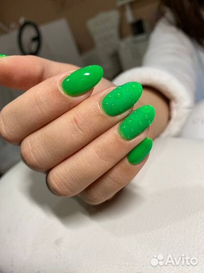 Маникюр/педикюр с покрытием