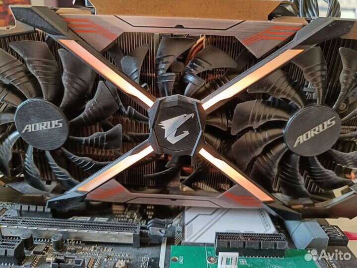 Видеокарта Gigabyte GTX 1080 ti 11 gb