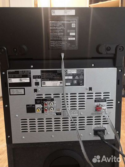 Акустические колонки Sony, саунд бар