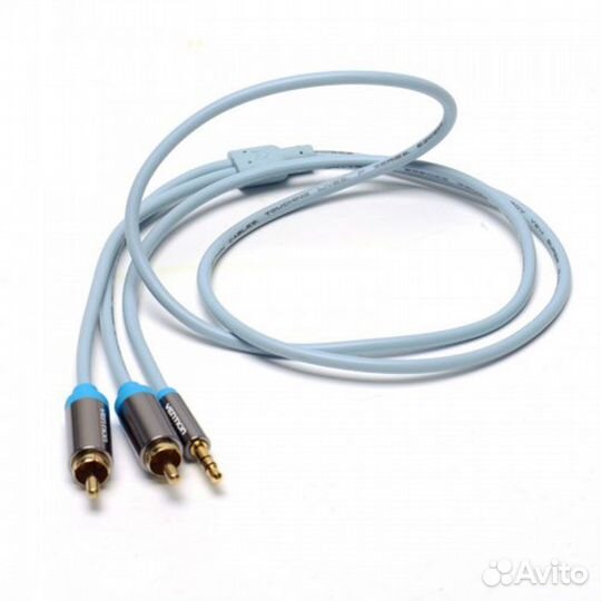 Кабель Jack (3.5mm) (M) - 2*RCA 2.0m #242866