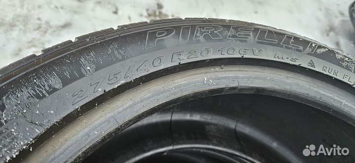 Pirelli Scorpion Ice&Snow 275/40 R20 и 315/35 R20 110