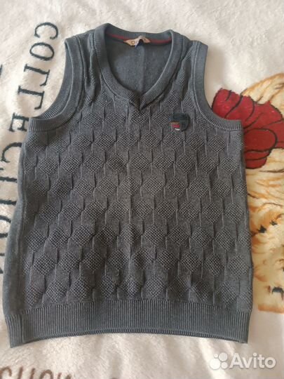 Школьная форма для мальчика, серая