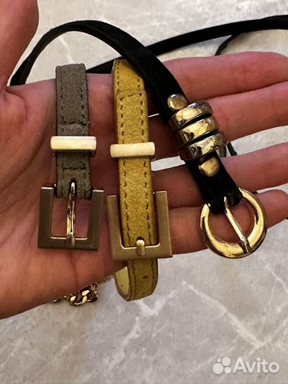 Ремни кожаные Zarina