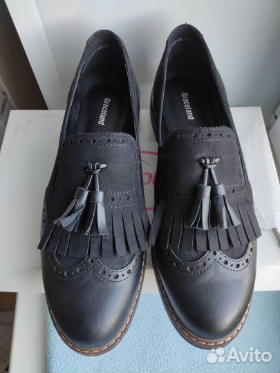 Туфли лоферы женские 41 размер