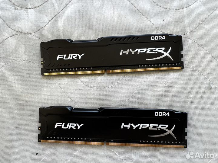 Kingston HyperX Fury Ram ddr4 2х8gb 2666