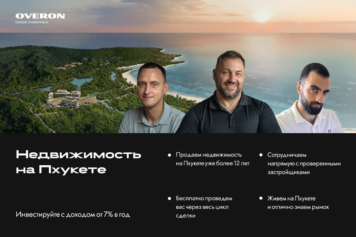 Overon Estate Investment. Профиль пользователя на Авито