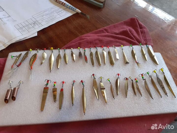 Зимние блесны ручной работы