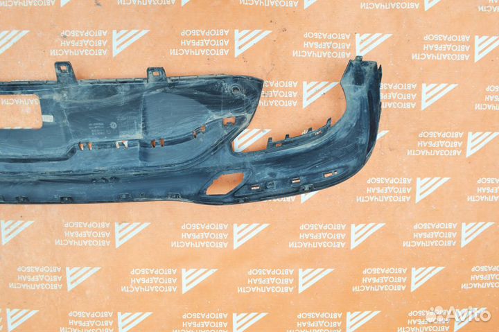 Юбка заднего бампера Mercedes-Benz GLE 2015-2019