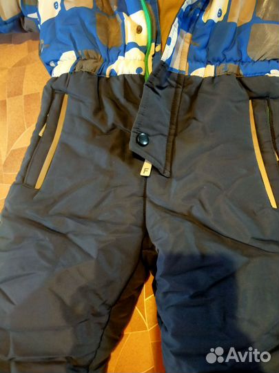 Комбинезон зимний на мальчика 98 размера