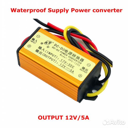 Конвертер ET DC1735V-12V5A понижающий в 12V5A