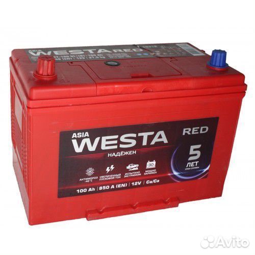Аккумулятор 100 Westa Asia