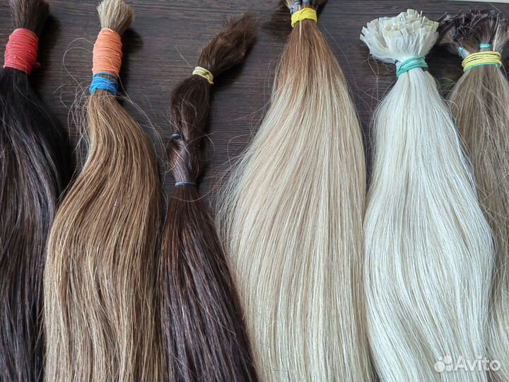 Волосы для наращивания славянка