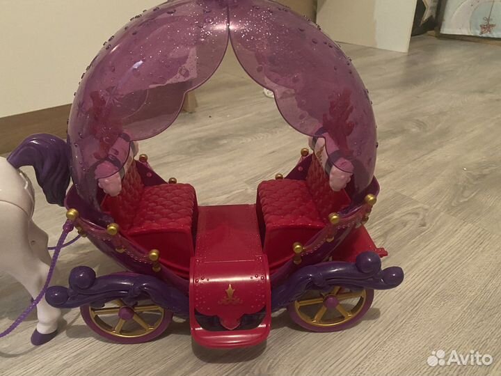 Лошадь и карета для барби